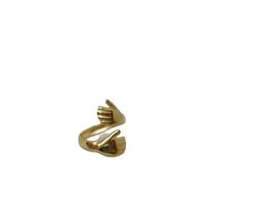 Gold plated Stainless Steel Rings - 57