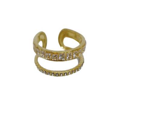 Gold plated Stainless Steel Rings - 60