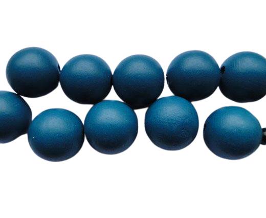 Wooden Beads-30mm-Dark Turquoise