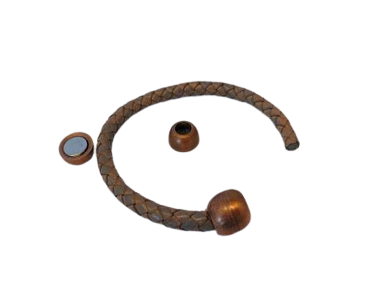 Zamak magnetic claps MGL-05-6mm-Antique copper