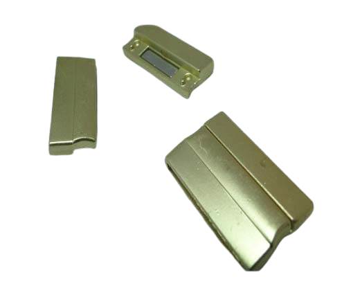 Zamak magnetic claps MGL-235-30*3mm-gold