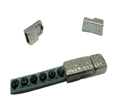 Zamak magnetic claps MGL-362-6*3mm-Antique silver