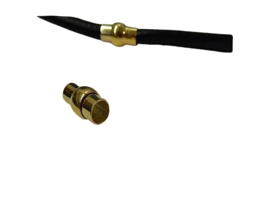 Zamak magnetic clasp MGL-1-6mm-Gold