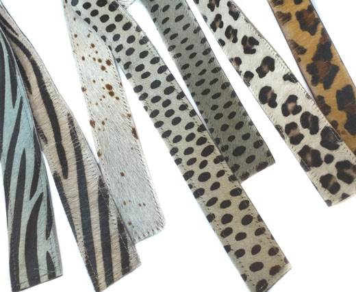 Hair-On Leather Belts-ZEBRA-COW-LEOPARDS-CHEETAH