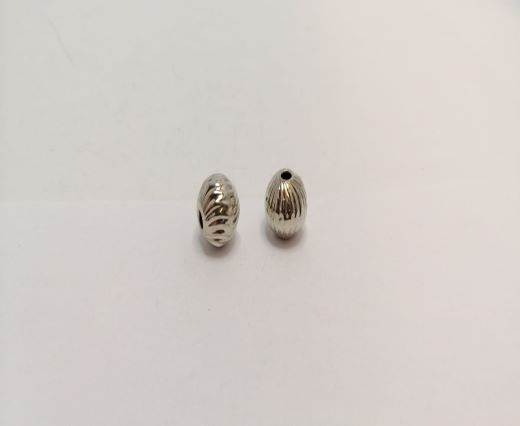 Silver Shinny beads - 17013