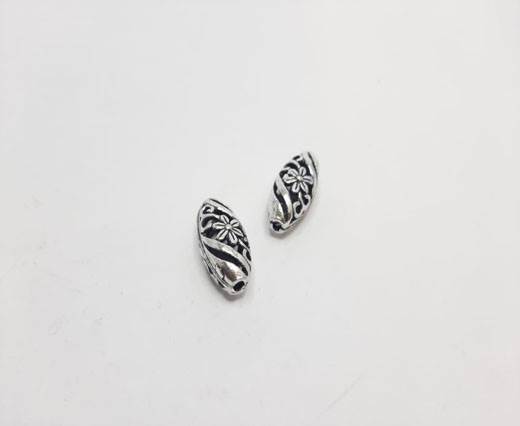 Antique Silver Plated beads - 44021