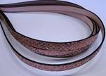 synthetic nappa leather Glitter Leather - Pink -Glitter Style -10mm