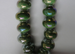 Ceramic Beads -Green-AB