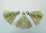 Cotton Tussels 3 cms - Taupe