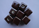 Cube-10mm-Brown