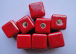 Cube-10mm-Red