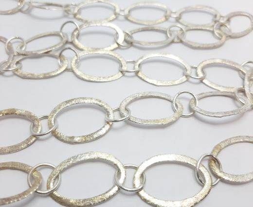 Silver beads chain - 30012
