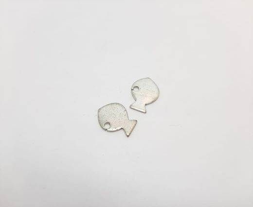 Antique Silver Plated beads - 44100