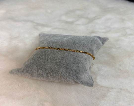 Stainless steel gold plated Bracelet - 7
