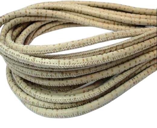 Fine Nappa-Stitch 4mm Spyral Style Beige