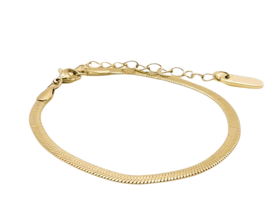 Herringbone 4mm – Gold