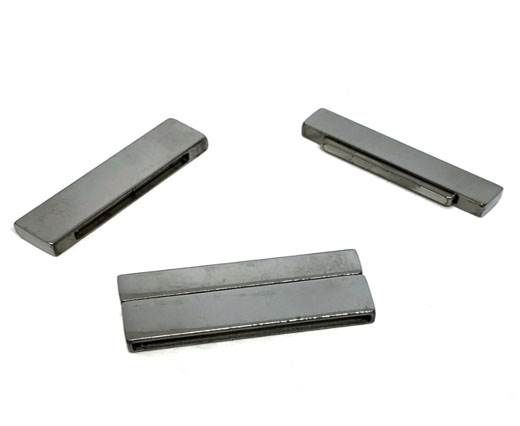 Stainless Steel Magnetic Clasp,Steel,MGST-105-40*3mm