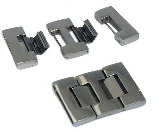 Stainless Steel Magnetic Clasp,Steel,MGST-75-30*3.5mm