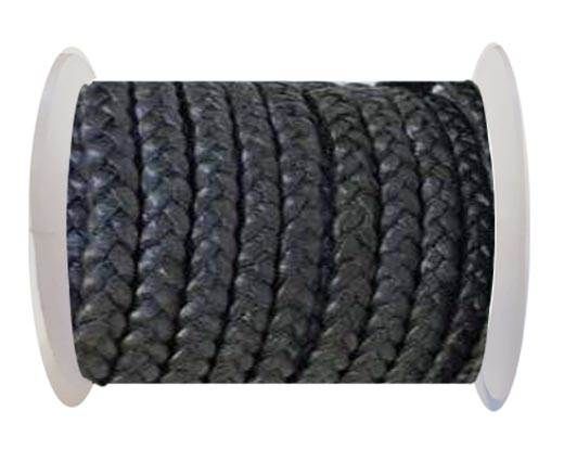 Choti-Flat braided leather 3 ply 5mm - SE-FPB-30