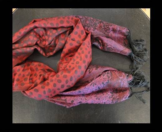 Pashmina Shawl-Style1-Red