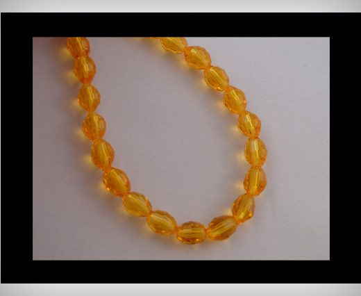 Rice Glass Beads -4mm*6mm-Sun