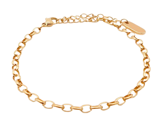 Semicircle Wire dendritic pearl – Gold