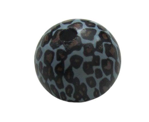 Snake Wooden Beads NSSB-12