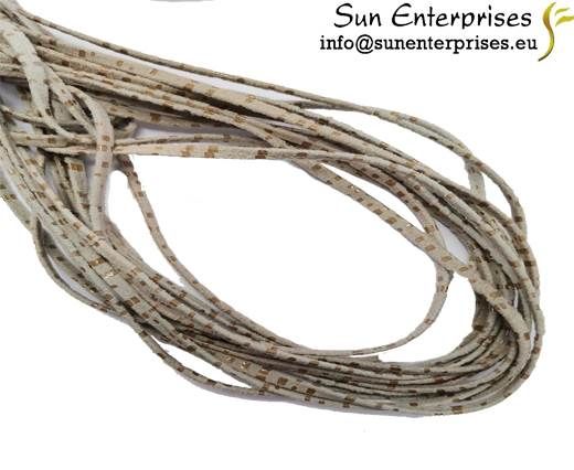 Flat Nappa Leather -3mm- Spyral style beige