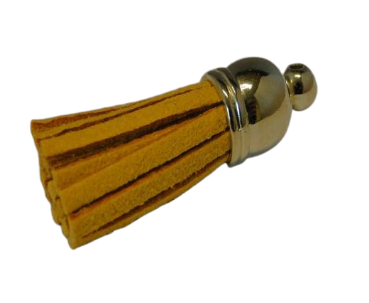 Tussels-Suede-Gold Caps-Yellow-30mm