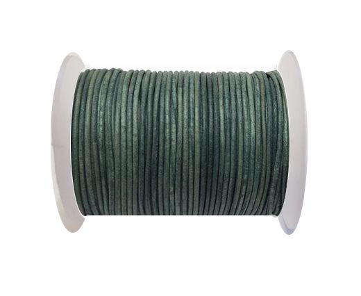 Buy Cordoncino di cuoio-1.5mm - SE/R/Vintage Verde at wholesale prices