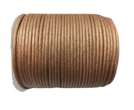 Buy Wax Cotton Cords - 0,5mm - Dark Natural at wholesale prices