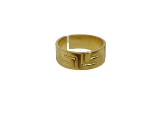 Gold plated Stainless Steel Rings - 53