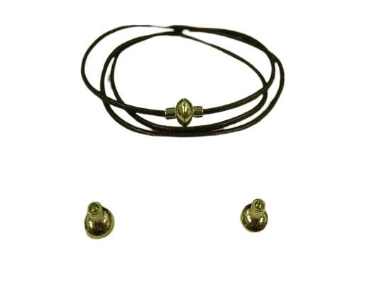 Zamak magnetic claps MGL-4-2MM-SILVER