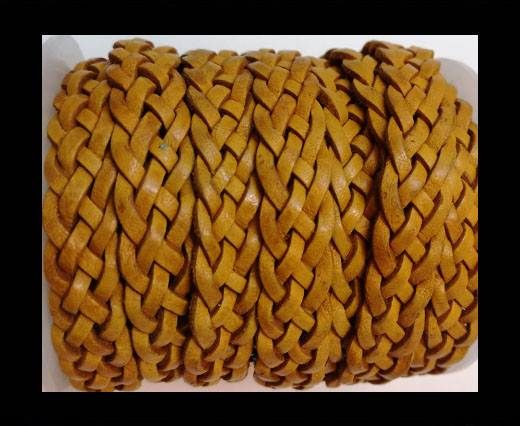 10mm Flat Braided- SE DM 21 - 5 ply braided Leather Cords