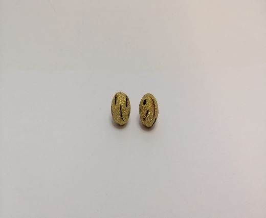 Gold Shinny beads - 16013