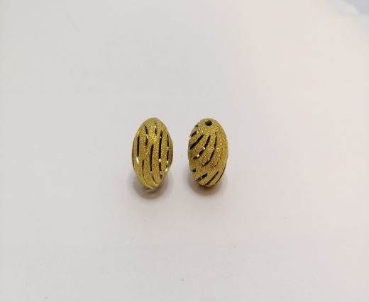 Gold Shinny beads - 16014