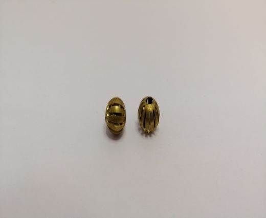 Gold Shinny beads - 16016