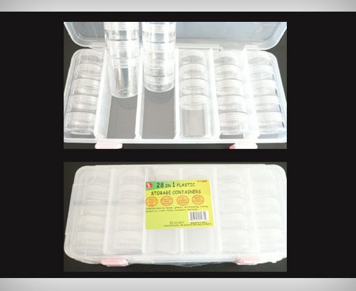 28 in 1 Plastic Storage Containers