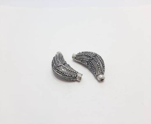Antique Silver Plated beads - 44128