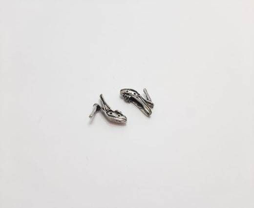 Antique Silver Plated beads - 44214