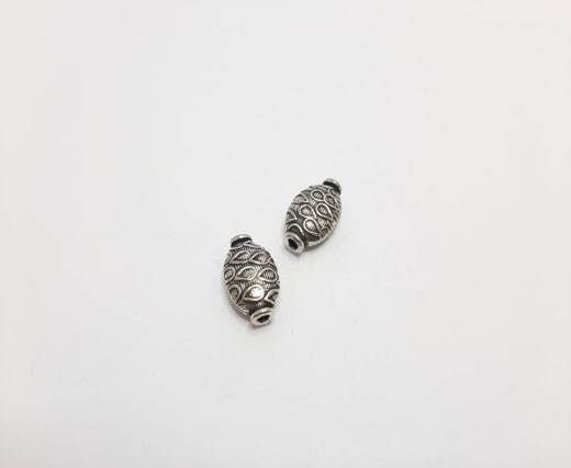 Antique Silver Plated beads - 44235