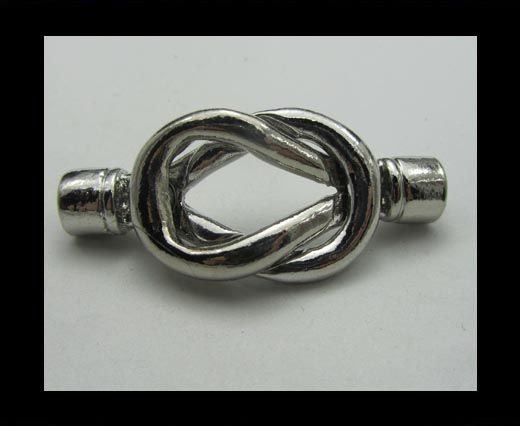 Zamak Toggle Clasp - ZAML-09-6mm