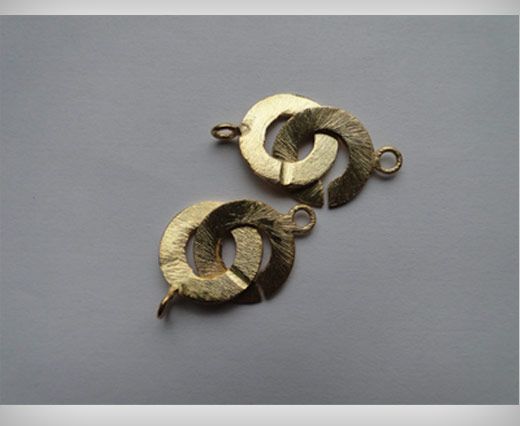 Gold Plated Toggle Clasp - SE-2188