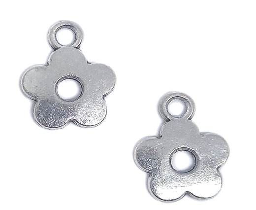 Zamak Silver Plated Bead CA 3073
