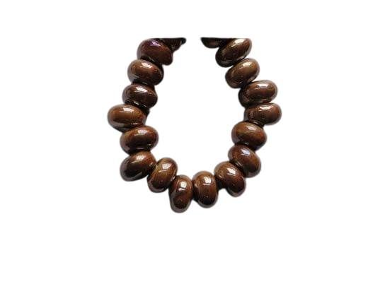 Ceramic Beads -Brown-AB
