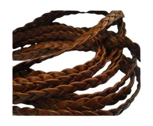 Flat Braided Nappa Cords 10mmTERRACOTTE