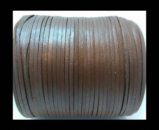 Cowhide Leather Jewelry Cord - 5mm-27404 - Light Brown