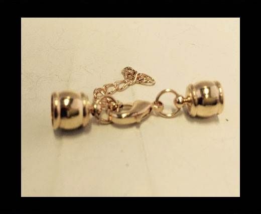 Zamak Lobster Claw Clasp MGL-282-6mm-GOLD