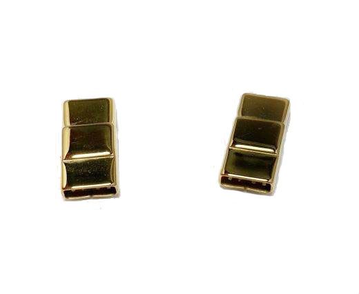 Stainless Steel Magnetic Clasp,Gold,MGST-165