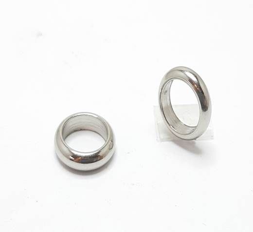 Stainless steel part for leather SSP-784 shiny steel